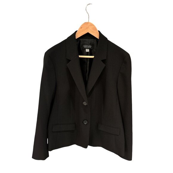 Evan PICONE Classic Black Blazer, Size 14 - Picture 11 of 12